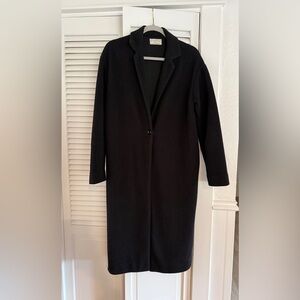 Z Supply long black coat
